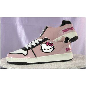 Hello Kitty Women’s Size 11 Pink & Black Platform Sneakers – New Without Box